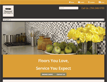 Tablet Screenshot of diamondfloorcovering.com
